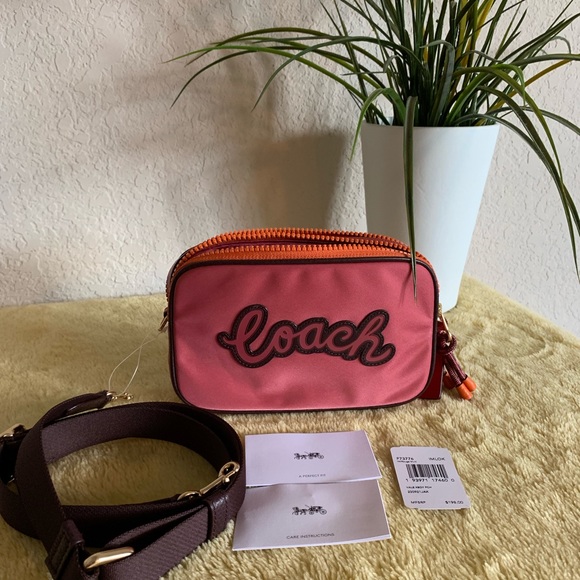 Coach Bags Coach F77682 Vale Double Zipper Crossbody Pouch Poshmark